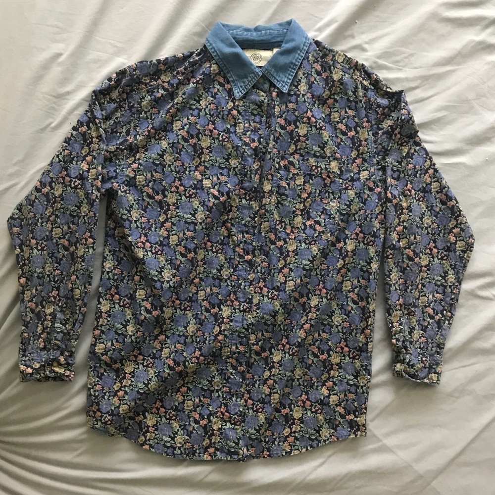 Vintage floral/denim TRADE for sarahsovery